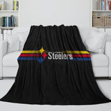 Carica l&#39;immagine nel visualizzatore Galleria, Pittsburgh Steelers Blanket Flannel Fleece Throw Room Decoration
