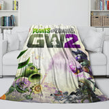 Load image into Gallery viewer, Plants vs Zombies Blanket Flannel Fleece Kids Room Decoration
