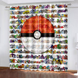 Load image into Gallery viewer, Pokémon Pikachu Curtains