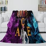 Charger l'image dans la visionneuse de la galerie, Portgas D. Ace Blanket Flannel Throw Kids Room Decoration