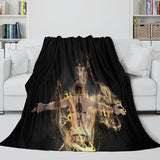 Charger l'image dans la visionneuse de la galerie, Portgas D. Ace Blanket Flannel Throw Kids Room Decoration