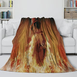 Charger l'image dans la visionneuse de la galerie, Portgas D. Ace Blanket Flannel Throw Kids Room Decoration
