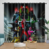 Load image into Gallery viewer, Power Rangers Curtains Blackout Window Drapes Room Decoration