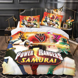 Laden Sie das Bild in den Galerie-Viewer, Power Rangers Duvet Cover Kids Bedding Set Without Filler