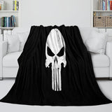 Laden Sie das Bild in den Galerie-Viewer, Punisher Blanket Pattern Flannel Kids Room Throw