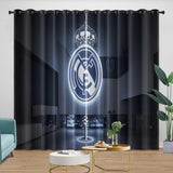 Load image into Gallery viewer, Real Madrid C.F Curtains Blackout Window Drapes Kids Room Decoration