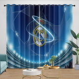 Load image into Gallery viewer, Real Madrid C.F Curtains Blackout Window Drapes Kids Room Decoration