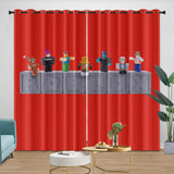 Charger l'image dans la visionneuse de la galerie, Roblox Curtains Blackout Window Drapes Kids Room Decoration