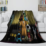 Charger l&#39;image dans la visionneuse de la galerie, Roblox Pattern Blanket Flannel Throw Room Decoration