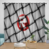 Laden Sie das Bild in den Galerie-Viewer, Roblox Pattern Curtains Game Blackout Window Drapes
