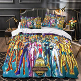 Load image into Gallery viewer, Saint Seiya Bedding Set Pattern Quilt Cover Without Filler