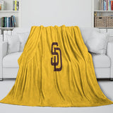 Charger l'image dans la visionneuse de la galerie, San Diego Padres Blanket Flannel Throw Room Decoration