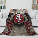 Load image into Gallery viewer, San Francisco 49ers Blanket Flannel Fleece Throw Kids Room Decoration