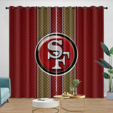 Load image into Gallery viewer, San Francisco 49ers Curtains Blackout Window Drapes Kids Room Decoration