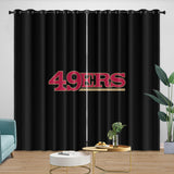 Load image into Gallery viewer, San Francisco 49ers Curtains Blackout Window Drapes Kids Room Decoration