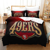Load image into Gallery viewer, San Francisco 49ers Duvet Cover Kids Bedding Set Without Filler