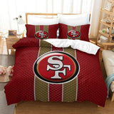 Load image into Gallery viewer, San Francisco 49ers Duvet Cover Kids Bedding Set Without Filler