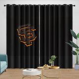 Load image into Gallery viewer, San Francisco Giants Curtains Blackout Window Drapes Room Decoration