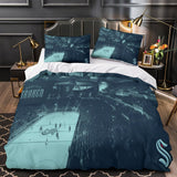 Load image into Gallery viewer, Seattle Kraken Bedding Set Quilt Duvet Cover Without Filler