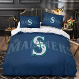 Load image into Gallery viewer, Seattle Mariners Bedding Set Quilt Cover Without Filler