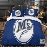 Load image into Gallery viewer, Seattle Mariners Bedding Set Quilt Cover Without Filler