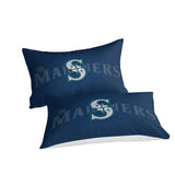 Load image into Gallery viewer, Seattle Mariners Bedding Set Quilt Cover Without Filler