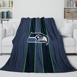 Laden Sie das Bild in den Galerie-Viewer, Seattle Seahawks Decke Flanell Fleece Überwurf Raumdekoration
