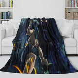 Carica l&#39;immagine nel visualizzatore Galleria, Shangri-La Frontier Blanket Flannel Fleece Throw Room Decoration