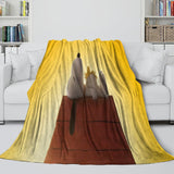 Laden Sie das Bild in den Galerie-Viewer, Snoopy Blanket Pattern Flannel Throw Kids Room Decoration