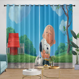 Laden Sie das Bild in den Galerie-Viewer, Snoopy Curtains Blackout Window Drapes Room Decoration