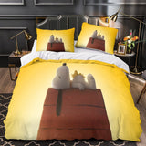 Load image into Gallery viewer, Snoopy Duvet Cover Kids Room Bedding Set Without Filler