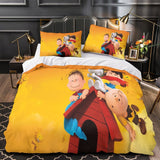 Load image into Gallery viewer, Snoopy Duvet Cover Kids Room Bedding Set Without Filler