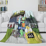 Charger l&#39;image dans la visionneuse de la galerie, Solar Opposites Blanket Flannel Throw Kids Room Decoration