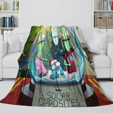 Charger l&#39;image dans la visionneuse de la galerie, Solar Opposites Blanket Flannel Throw Kids Room Decoration