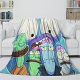 Charger l&#39;image dans la visionneuse de la galerie, Solar Opposites Blanket Flannel Throw Kids Room Decoration
