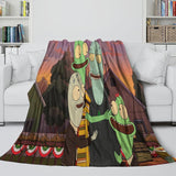 Charger l&#39;image dans la visionneuse de la galerie, Solar Opposites Blanket Flannel Throw Kids Room Decoration