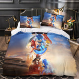 Load image into Gallery viewer, Sonic the Hedgehog 3 Bedding Set Quilt Cover Without Filler