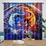 Load image into Gallery viewer, Sonic the Hedgehog 3 Curtains Blackout Window Drapes