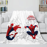 Laden Sie das Bild in den Galerie-Viewer, Spider Blanket Pattern Man Flannel Throw Kids Room Decoration
