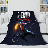 Laden Sie das Bild in den Galerie-Viewer, Spider Blanket Pattern Man Flannel Throw Kids Room Decoration