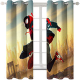 Charger l'image dans la visionneuse de la galerie, Spider-Man Curtains Pattern Blackout Window Drapes Decoration