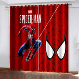 Charger l'image dans la visionneuse de la galerie, Spider-Man Curtains Pattern Blackout Window Drapes Decoration