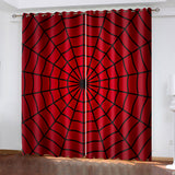 Charger l'image dans la visionneuse de la galerie, Spider-Man Curtains Pattern Blackout Window Drapes Decoration