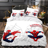 Laden Sie das Bild in den Galerie-Viewer, Spider-Man Duvet Cover Kids Room Bedding Set Without Filler