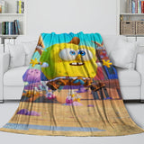 Load image into Gallery viewer, SpongeBob SquarePants Blanket Flannel Kids Room Throw