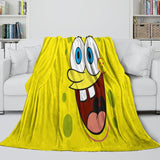 Load image into Gallery viewer, SpongeBob SquarePants Blanket Pattern Flannel Throw Room Decoration