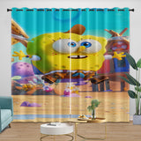 Load image into Gallery viewer, SpongeBob SquarePants Curtains Blackout Window Drapes Room Decoration