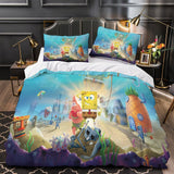Load image into Gallery viewer, SpongeBob SquarePants Duvet Cover Pattren Bedding Set Without Filler