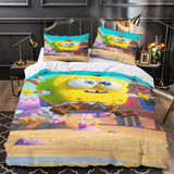 Load image into Gallery viewer, SpongeBob SquarePants Duvet Cover Pattren Bedding Set Without Filler
