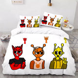 Load image into Gallery viewer, Sprunki Oren Wenda Bedding Set Pattern Kids Quilt Cover Without Filler
